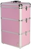 Beauty-Boxes Riva Bella Pink Cosmetics and Make-up Trolley
