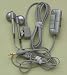 EMARTBUY GENUINE LG KE970 SHINE STEREO REMOTE HANDSFREE HEADSET SILVER