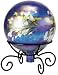 Bird Brain Basket Table Top Gazing Ball Stand