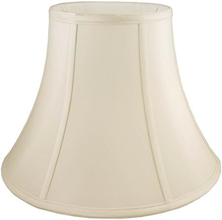 Round Bell Lampshade in Eggshell (18 in. Diam x 14 in. H)
