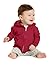 Precious Cargo Unisex-Baby Full Zip Hooded Sweatshirt 06M Red