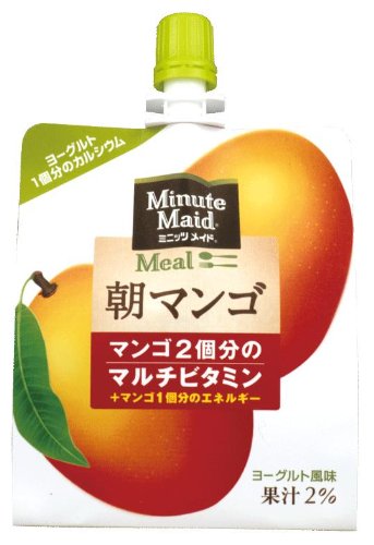 ミニッツメイド 朝マンゴ 180g×6個