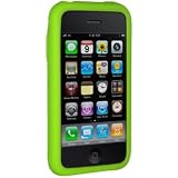Amzer Silicone Skin Jelly Case for iPhone 3G and 3GS - Green