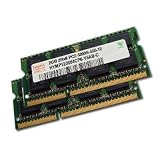 Produkt-Bild: 4GB Dual Channel Kit HYNIX original 2 x 2048MB 200 pin DDR2-667 (PC2-5300) SO-DIMM double side f&uuml;r DDR2 NOTEBOOKs