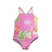 Girlfriends by Anita G - Toddler Girls 1 Piece Bathing Suit, Pink, Multi (Size 2T)