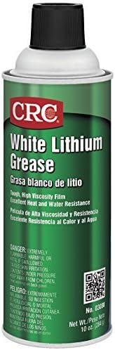 CRC 03080 White Lithium Grease Spray, (Net Weight: 10 oz.) 16oz Aerosol by CRC