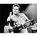 Johnny Cash (Middle Finger) Glossy Music Photo Photograph Print - 8x10