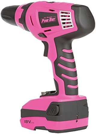 The Original Pink Box PB18VLI 18-volt Lithium Ion Cordless Drill