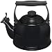 Le Creuset Traditional Kettle with Whistle, Black, 2.1 L