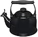 Le Creuset Traditional Kettle with Whistle, Black, 2.1 L