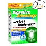 Lactose Intolerance-Digestive Advantage Fast Acting 24-Hour Relief, 32ct (3 Pack)