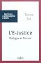 L'E-justice : Dialogue et pouvoir