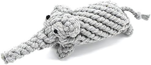 Cotton Rope Woven Elephant - Dog Toys, Chew Toys - Environmental - With You6688 - Color May Vary