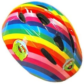 Sesame Street Childs Cycle Safety Helmet - Oscar
