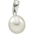 14K White Gold Paspaley South Sea Cultured Fashion Drop Pearl Pendant