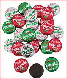 Christmas Peppermint Patties - Chocolate Mint - Candy