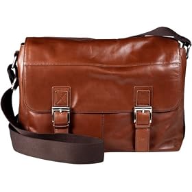 Fossil Bags - Mason Messenger (Color: Cognac)