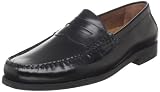 Johnston & Murphy Men's Pannell Penny Loafer,Black Brushed Calfskin,7 M US