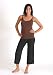 Cropped Pants - DreamSacks BambooDreams Cozy Cropped Pants - Medium (10-12) - Black