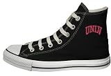Converse Chuck Taylor All Star Hi Top Black University of Nevada Las Vegas (UNLV) Logo Canvas