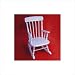 Gift Mark Deluxe Children?s Spindle Rocking Chair, White