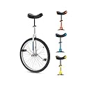 Torker Unistar CX Unicycle, 24", Chrome and in colors