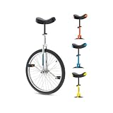 Torker Unistar CX Unicycle, 24, Chrome and in colors