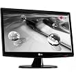 LG W1943SS-PF - LCD display - TFT - 19" - widescreen - 1366 x 768 - 250 cd/m2 - 30000:1 (dynamic) - 5 ms - 0.3 mm - VGA - high glossy black