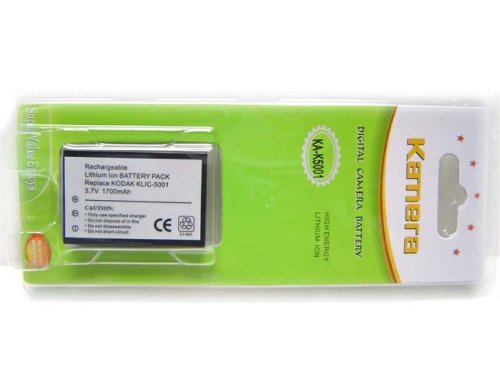 Electronics: DIGITAL CAMERA BATTERY FOR KODAK KLIC 5001 K5000 K5001 NP60