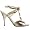 GUESS Women's Vino Sandal,Gold,9.5 M
