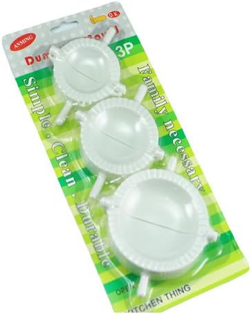 3Pcs DIY Chinese Dumpling Dough Press Turnover Ravioli Tool Mold Mould Maker