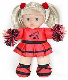 Cheers Cheerleader Interactive Doll - Red Suit - Blonde Hair