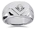 0.25 CTW Men's Diamond Ring in Platinum