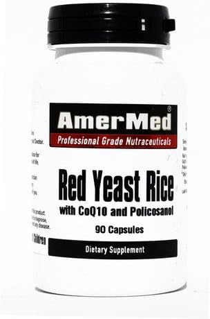Red Yeast Rice - With C0q10 and Policosanol - 90 Capsules !!!