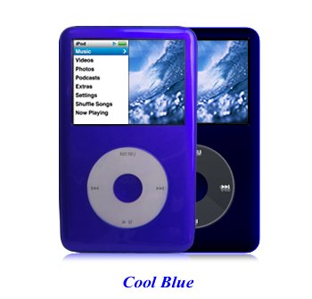 Shades iPod Classic 6G Case/Skin - 80, 120, 160GB(2009 Model) - Cool Blue