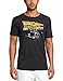 American Classics Back to The Future Movie BTF Car Flames Adult T-Shirt Tee
