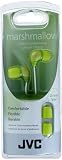Review JVC HA-FX33-GE / JVC HA-FX33-GE New In Ear Marshmallow Mouldable Stereo Headphones - Green