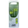 JVC HA-FX33-GE New In Ear Marshmallow Mouldable Stereo Headphones - Green