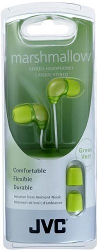 Buy JVC HA-FX33-GE New In Ear Marshmallow Mouldable Stereo Headphones - Green online at Discounted New and Used prices. Delivered to your door with Off-The-Bookshelf.