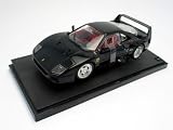 Hotwheels (Mattel) - Ferrari F 40 {Noir} - 1/18