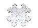 Karlsson Wall Clock Puzzle, Silver Matt
