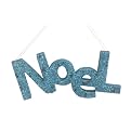 Noel Word Ornament - Blue