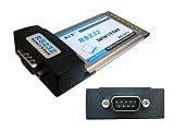 PCMCIA CARDBUS - SERIAL RS232 CONTROLLER CARD - DB9 RS-232 PLUG