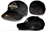 Guinness Alcohol Beer Hat - Black Lucky Clover Flex Fit Baseball Cap