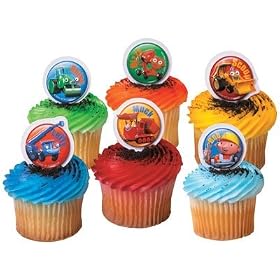 Bob The Builder and Friends Cupcake Pics 12 Pack by Bob the Builder