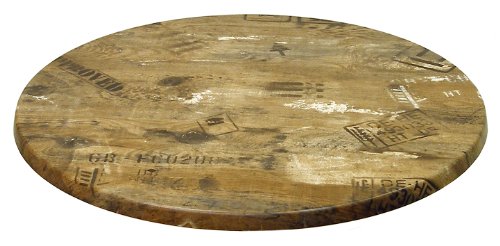 American Trading Company 50-000-122 Werzalit Stone-Look Table Top, 24