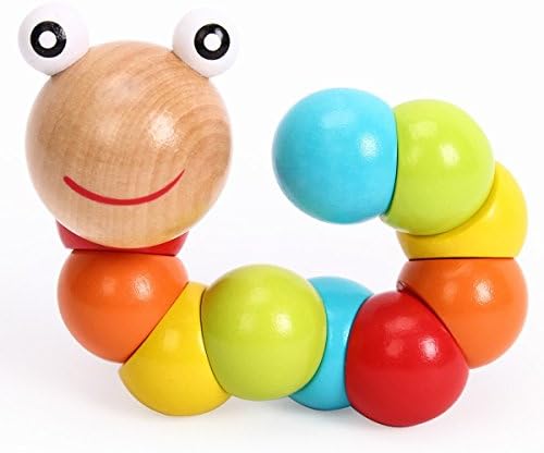 SMATTER Wooden Baby Building and Stacking Toy,colours,set of 1