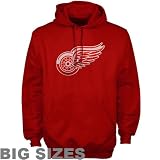 Majestic Detroit Red Wings Big Sizes Athletic Streamline T-Shirt - Red