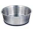 52 OZ - Rubber Bottom Stainless Steel Bowl