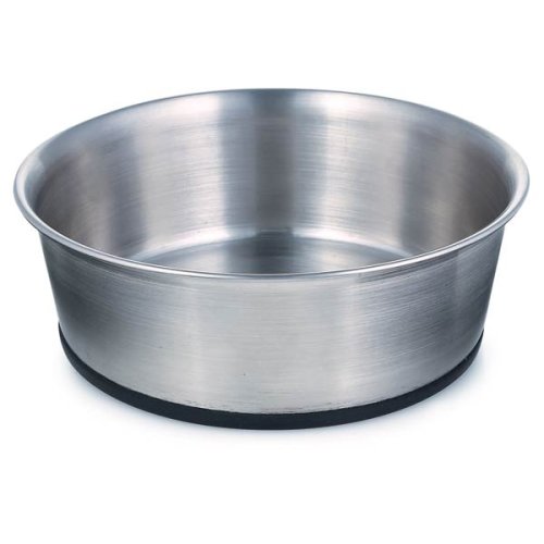 88 OZ - Rubber Bottom Stainless Steel Bowl